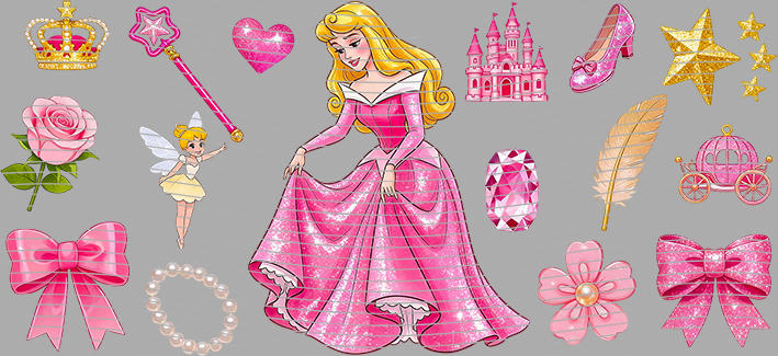 16oz Disney style-D-3156
